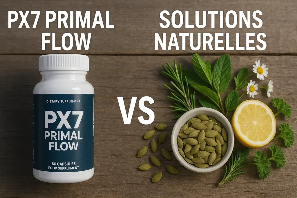 PX7 Primal Flow vs Solutions Naturelles