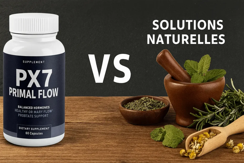 PX7 Primal Flow vs Solutions Naturelles
